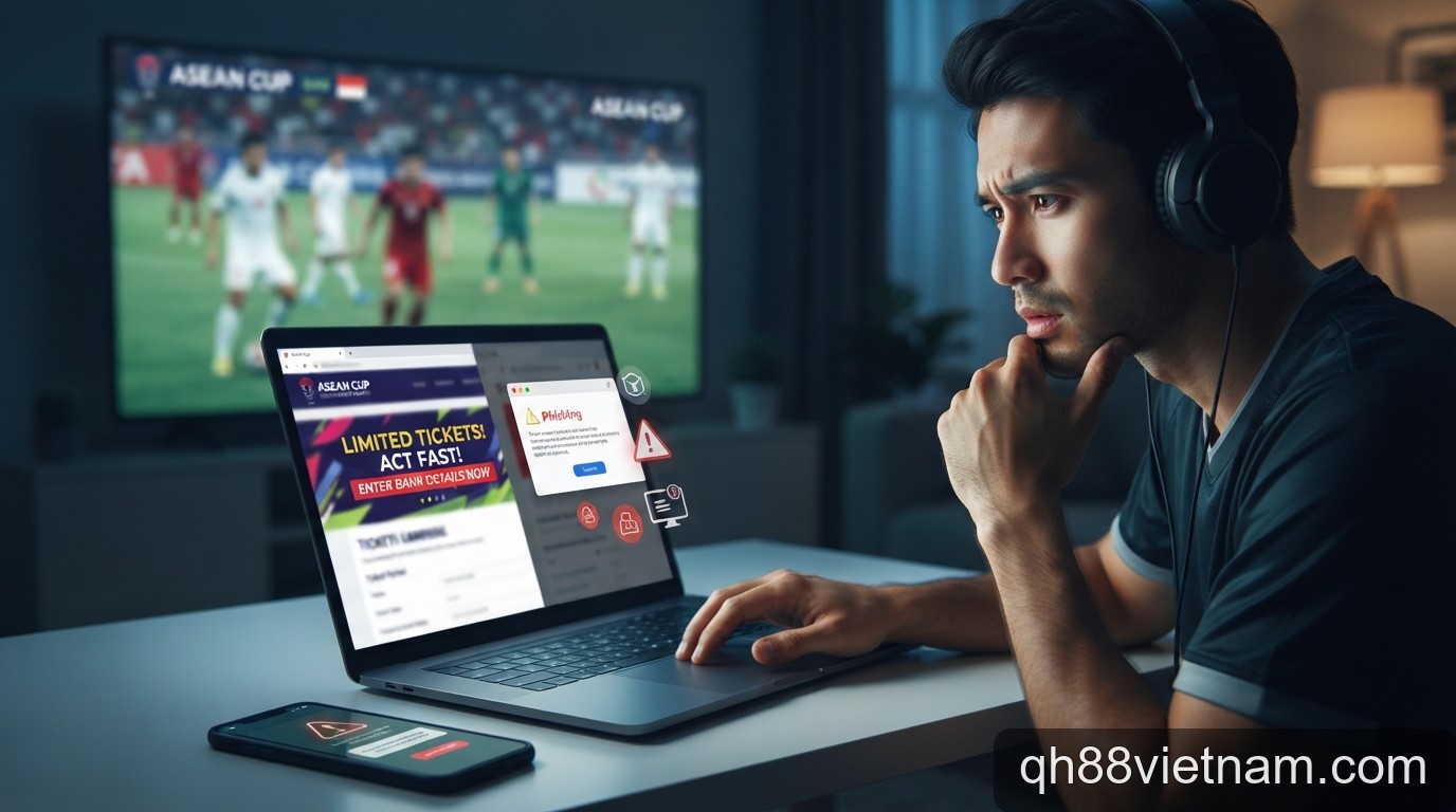 FIFA ASEAN Cup 2026: Nhận diện các bẫy lừa đảo 'ăn theo' giải đấu